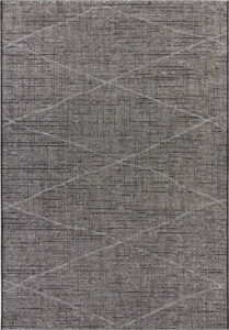 Antracitově šedý koberec vhodný do exteriéru Elle Decor Curious Blois