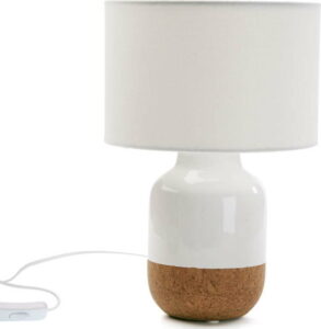 Bílá porcelánová stolní lampa Versa Moderna VERSA