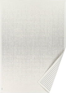 Bílý oboustranný koberec Narma Helme White