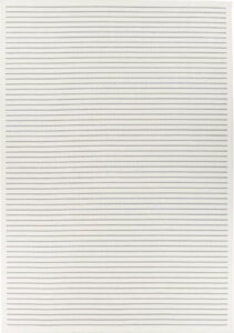 Bílý oboustranný koberec Narma Helme White