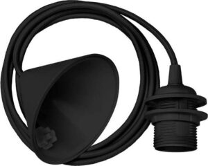 Černý závěsný kabel ke svítidlům VITA Copenhagen Cord
