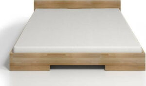 Dvoulůžková postel z bukového dřeva SKANDICA Spectrum