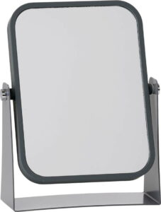 Kosmetické stolní zrcadlo s šedým rámem Zone Zone