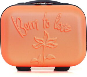 Oranžový kosmetický kufřík LPB Julianna