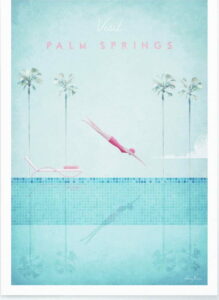 Plakát Travelposter Palm Springs