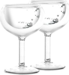 Sada 2 dvoustěnných skleniček Vialli Design Vodka