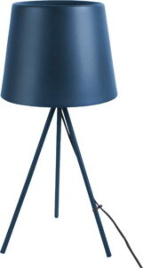 Tmavě modrá stolní lampa Leitmotiv Classy Leitmotiv