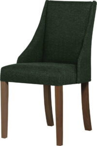 Tmavě zelená židle s tmavě hnědými nohami z bukového dřeva Ted Lapidus Maison Absolu Ted Lapidus Maison