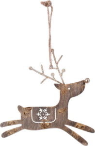 Závěsná vánoční dekorace na stromek Ego Dekor Reindeer