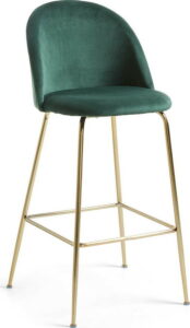 Zelená barová židle La Forma Mystere
