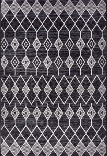 Antracitový venkovní koberec 155x230 cm – Elle Decoration Elle Decoration