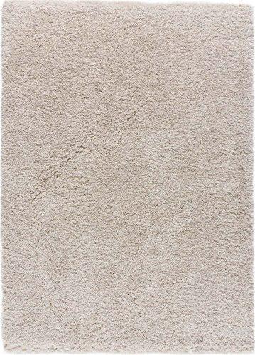 Béžový koberec 200x140 cm Shaggy Reciclada - Universal Universal