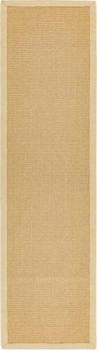 Béžový koberec běhoun 240x68 cm Sisal - Asiatic Carpets Asiatic Carpets