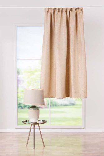 Béžový závěs 140x160 cm Soho – Mendola Fabrics Mendola Fabrics