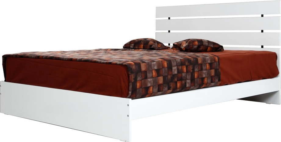 Bílá dvoulůžková postel 180x200 cm Fuga – Kalune Design Kalune Design