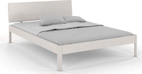 Bílá dvoulůžková postel z borovicového dřeva 180x200 cm Ammer – Skandica SKANDICA