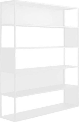 Bílá kovová knihovna 150x180 cm Hyller - CustomForm CustomForm