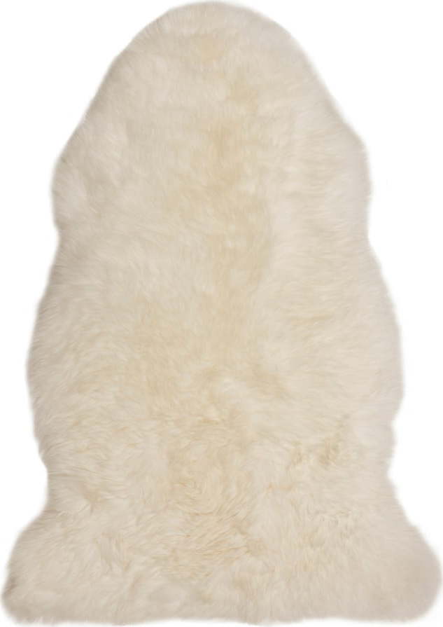 Bílá ovčí přírodní kožešina 90x60 cm - Bonami Selection Bonami Selection
