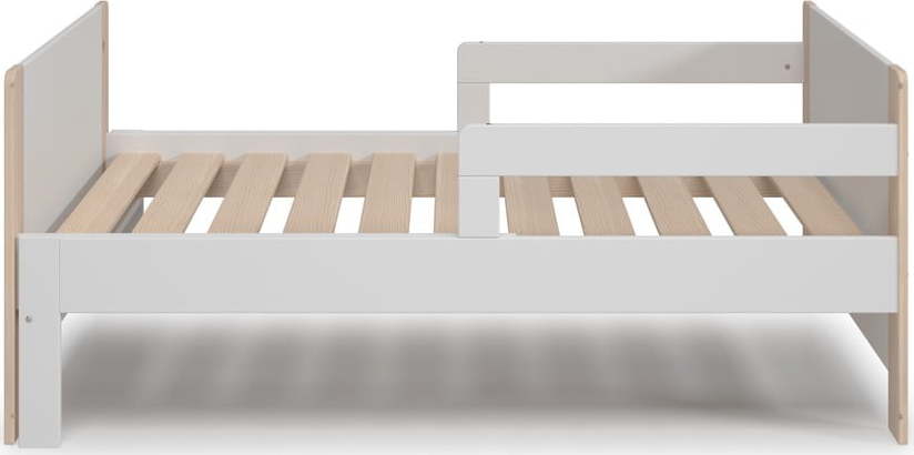 Rostoucí dětská postel v bílo-přírodní barvě 90x140/190 cm Willi – Marckeric Marckeric