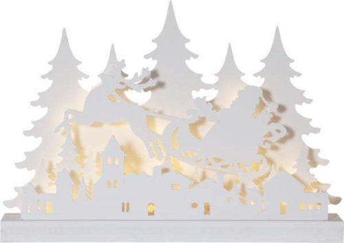 Bílá světelná dekorace s vánočním motivem Grandy – Star Trading Star Trading