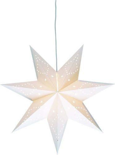 Bílá světelná dekorace s vánočním motivem ø 45 cm Saturnus – Markslöjd Markslöjd