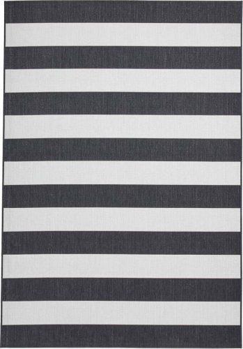Bílo-černý venkovní koberec 170x120 cm Santa Monica - Think Rugs Think Rugs