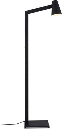 Černá stojací lampa s kovovým stínidlem (výška 143 cm) Biarritz – it's about RoMi IT´S ABOUT RoMi