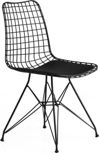 Černé kovové jídelní židle v sadě 2 ks Tivoli – Kalune Design Kalune Design