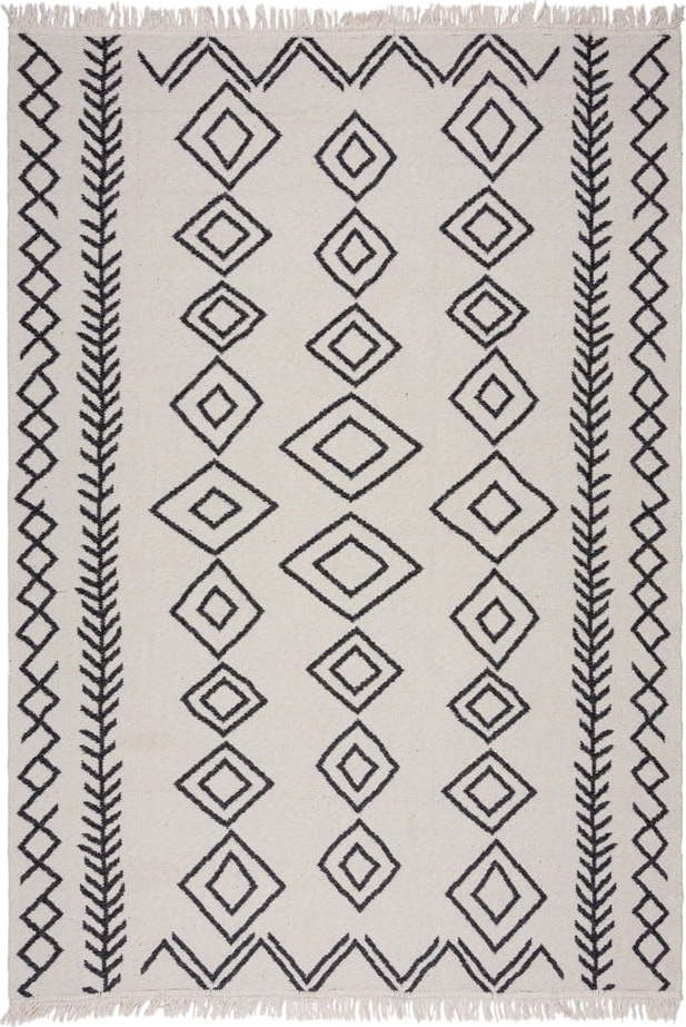 Černobílý koberec 160x230 cm Edie – Flair Rugs Flair Rugs