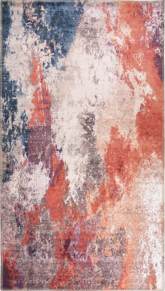 Červeno-modrý pratelný koberec 230x160 cm - Vitaus Vitaus