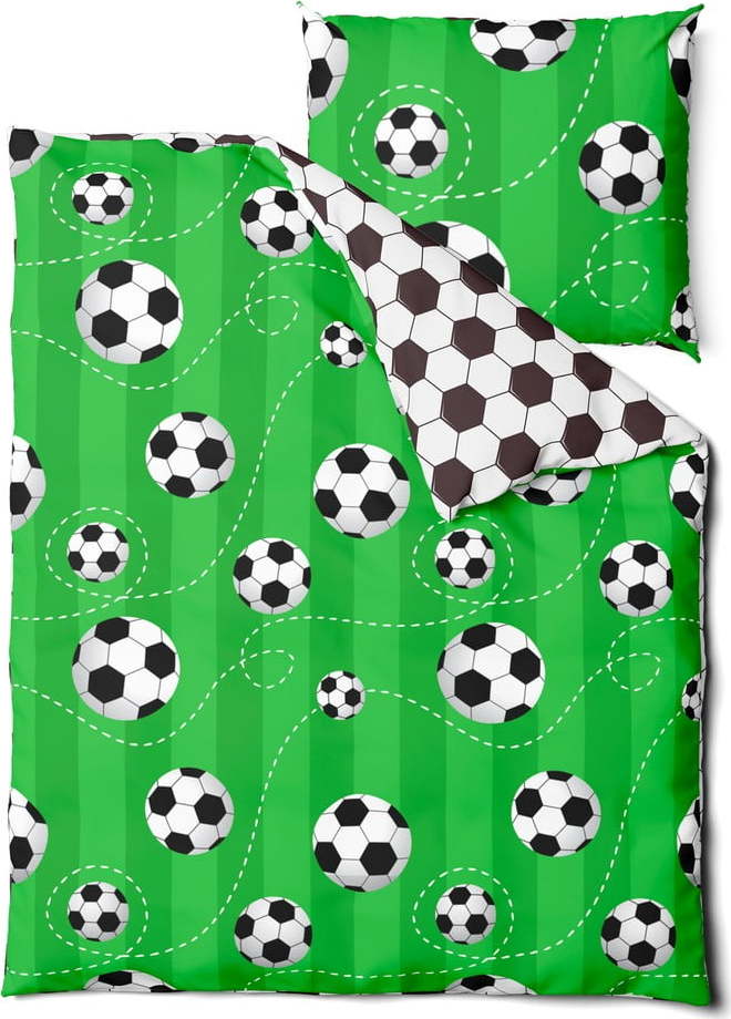 Bavlněné dětské povlečení na jednolůžko 140x200 cm Soccer – Bonami Selection Bonami Selection