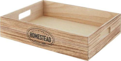 Dřevěný tác 28x38 cm Rustic Homestead – Premier Housewares Premier Housewares