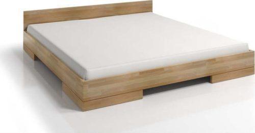 Dvoulůžková postel z bukového dřeva SKANDICA Spectrum