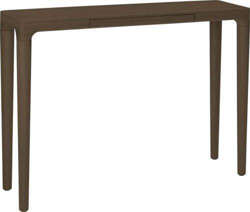 Hnědý konzolový stolek z dubového dřeva 12x110 cm Heart'n'Soul – UMAGE UMAGE