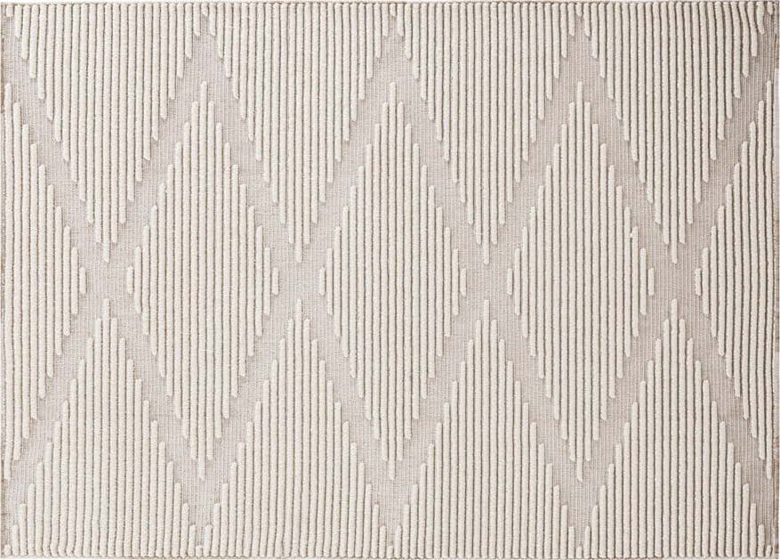 Krémový pratelný koberec 80x145 cm Lena – Webtappeti Webtappeti