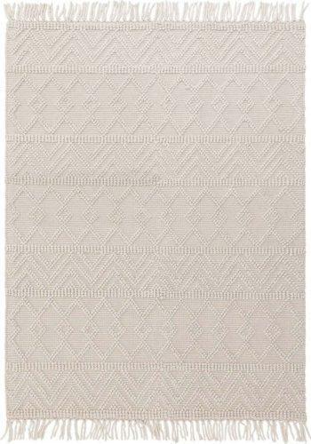 Krémový vlněný koberec 200x290 cm Asra – Asiatic Carpets Asiatic Carpets