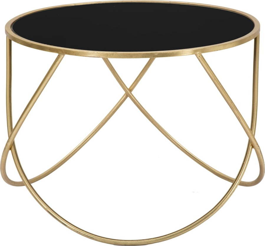 Kulatý odkládací stolek se skleněnou deskou ø 60 cm Ring – Mauro Ferretti Mauro Ferretti