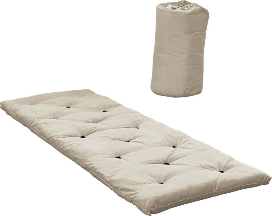 Béžová futonová matrace 70x190 cm Bed In a Bag Beige – Karup Design Karup Design