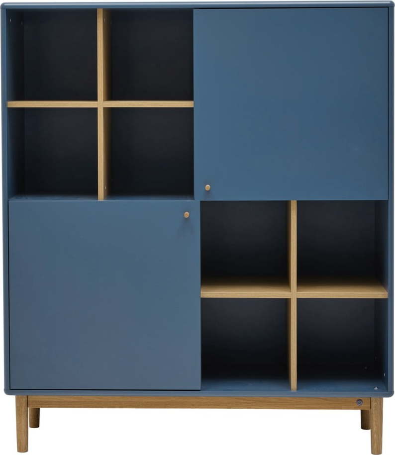 Tmavě modrá knihovna 118x138 cm Color Living – Tom Tailor Tom Tailor