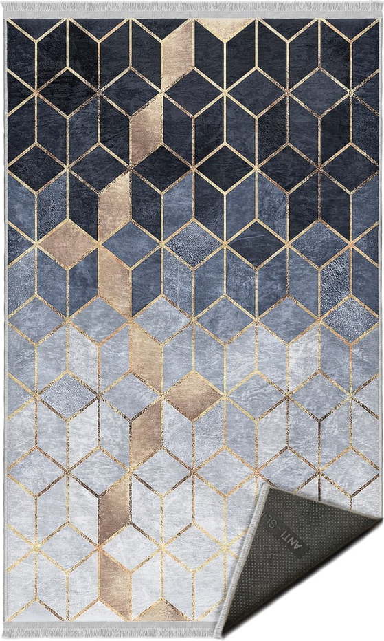 Modro-šedý koberec 120x180 cm – Mila Home Mila Home