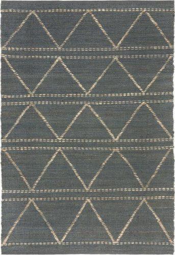 Modrý jutový koberec Flair Rugs Rhombi