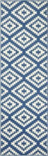 Modrý koberec běhoun 200x80 cm Nordic - Hanse Home Hanse Home