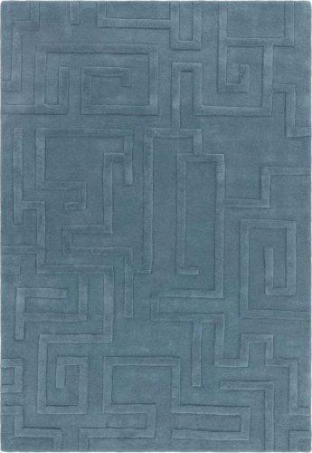 Modrý vlněný koberec 160x230 cm Maze – Asiatic Carpets Asiatic Carpets