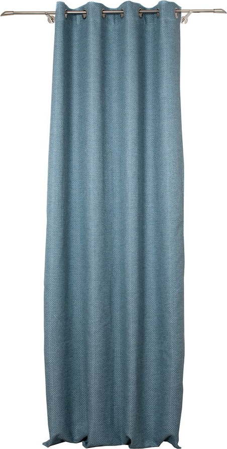 Modrý závěs 140x260 cm Atacama – Mendola Fabrics Mendola Fabrics