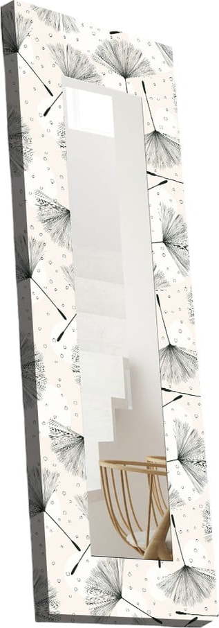 Nástěnné zrcadlo s dřevěným rámem 40x120 cm – Wallity Wallity