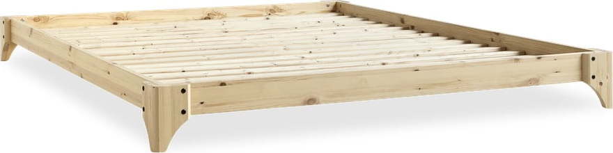 Dvoulůžková postel z borovicového dřeva s roštem 140x200 cm Elan – Karup Design Karup Design