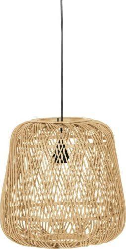 Přírodní závěsná lampa z bambusu WOOOD Moza