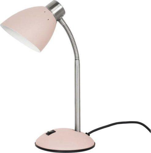 Růžová stolní lampa Leitmotiv Dorm Leitmotiv