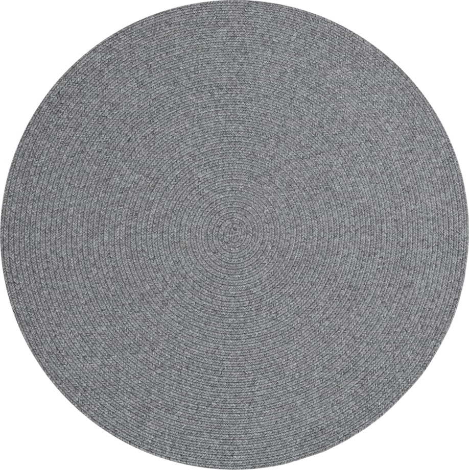 Šedý kulatý venkovní koberec ø 200 cm - NORTHRUGS NORTHRUGS