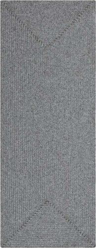 Šedý venkovní koberec běhoun 200x80 cm - NORTHRUGS NORTHRUGS